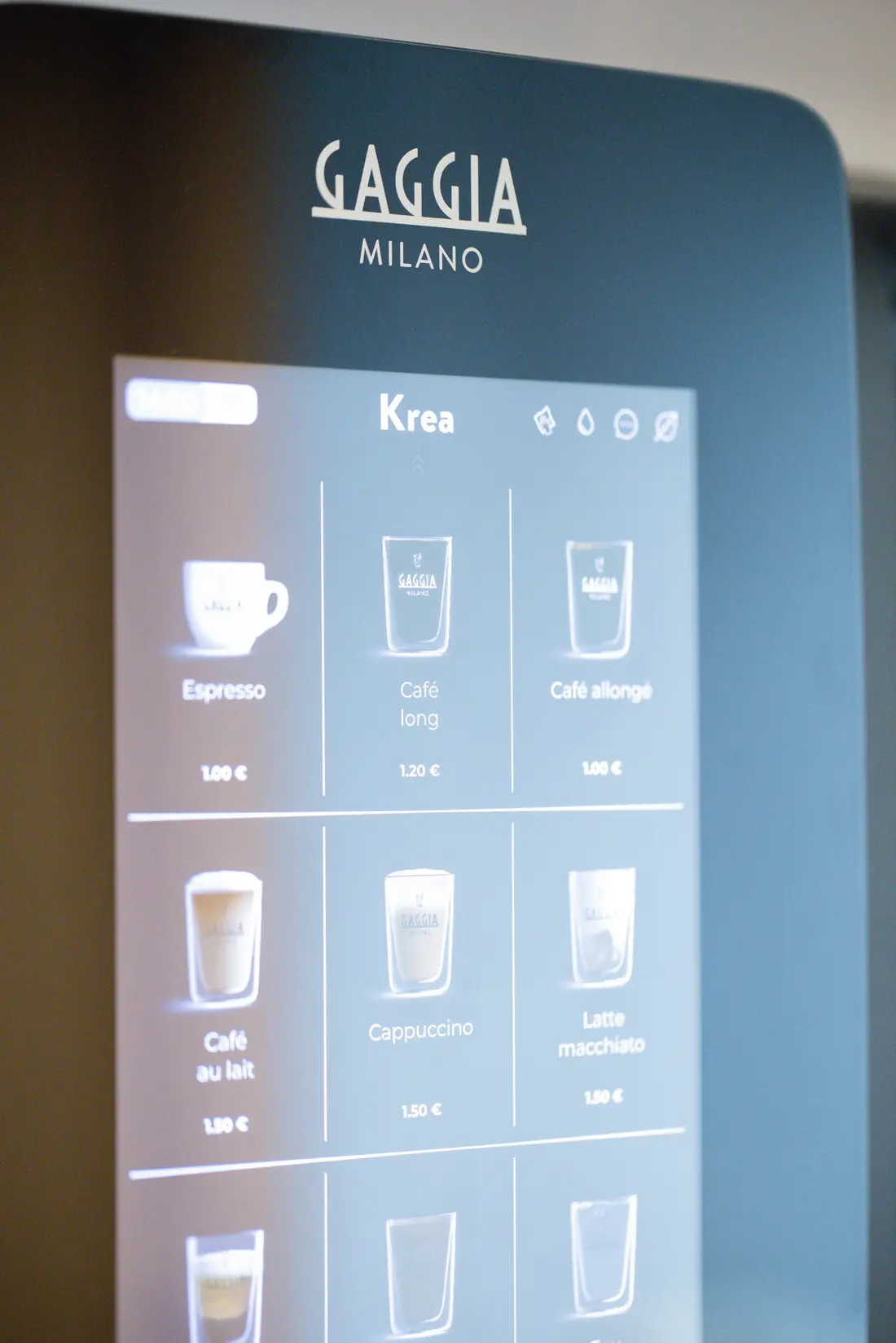 Machine à café en libre-service