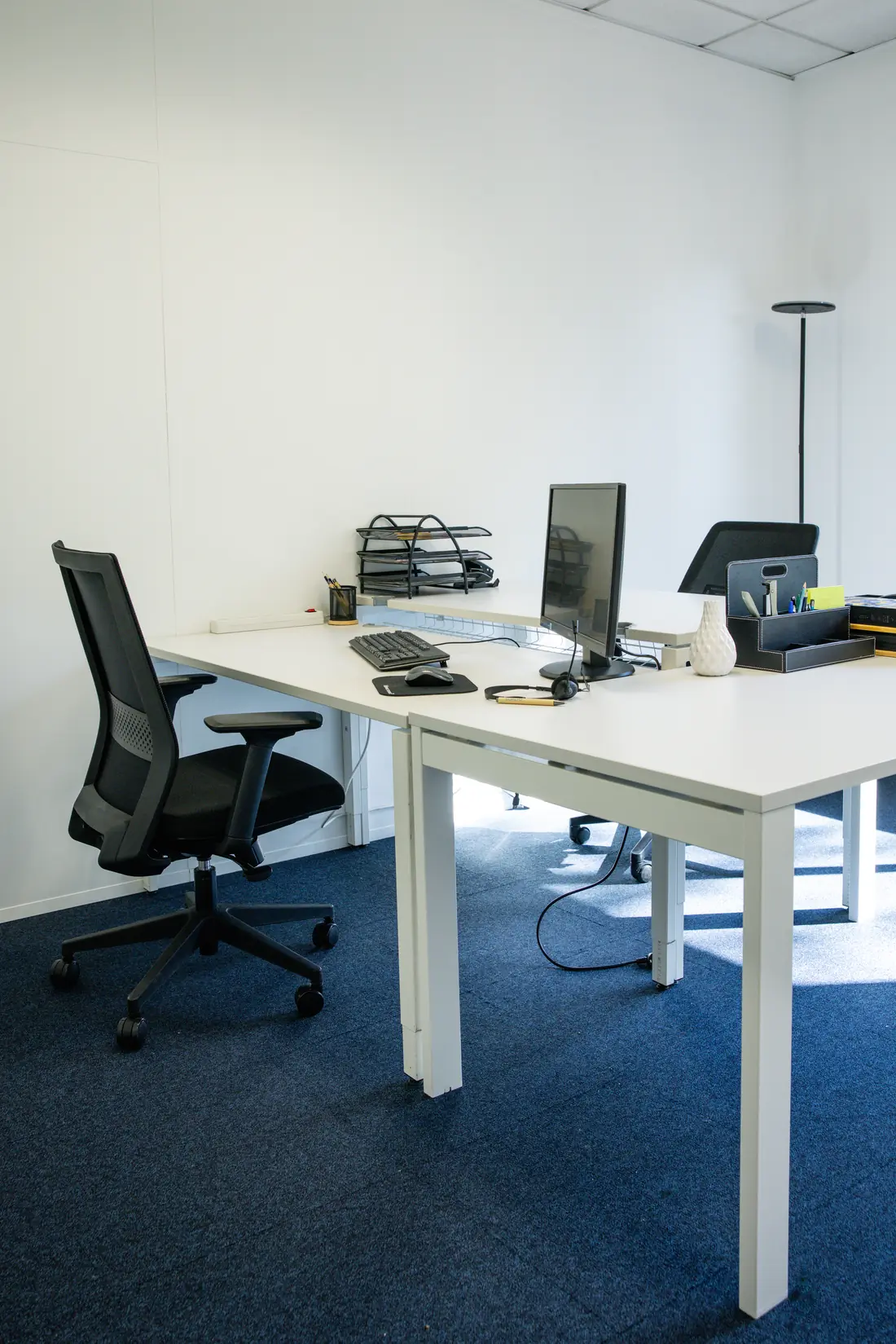 Postes de travail en open-space